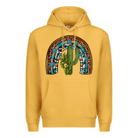 Mustard revize cactus gemstone rainbow Premium Hoodie - Artiststas