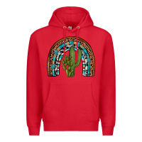 Red revize cactus gemstone rainbow Premium Hoodie - Artiststas