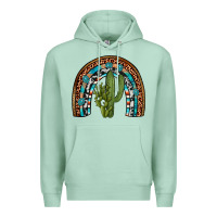 Seafoam revize cactus gemstone rainbow Premium Hoodie - Artiststas