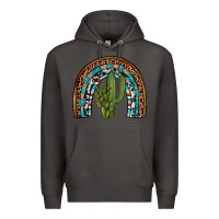 Smoke revize cactus gemstone rainbow Premium Hoodie - Artiststas