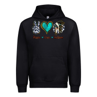 Black Peace Love Indians Urban Hoodie - Jasminsmagicworld