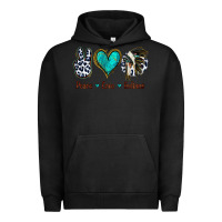 Pigment Black Peace Love Indians Urban Hoodie - Jasminsmagicworld