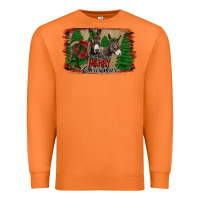 Carrot donkey christmas Premium Sweatshirt - Jasminsmagicworld