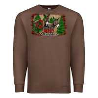 Chestnut donkey christmas Premium Sweatshirt - Jasminsmagicworld