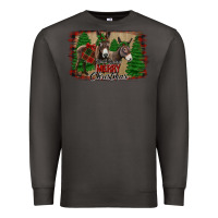 Smoke donkey christmas Premium Sweatshirt - Jasminsmagicworld