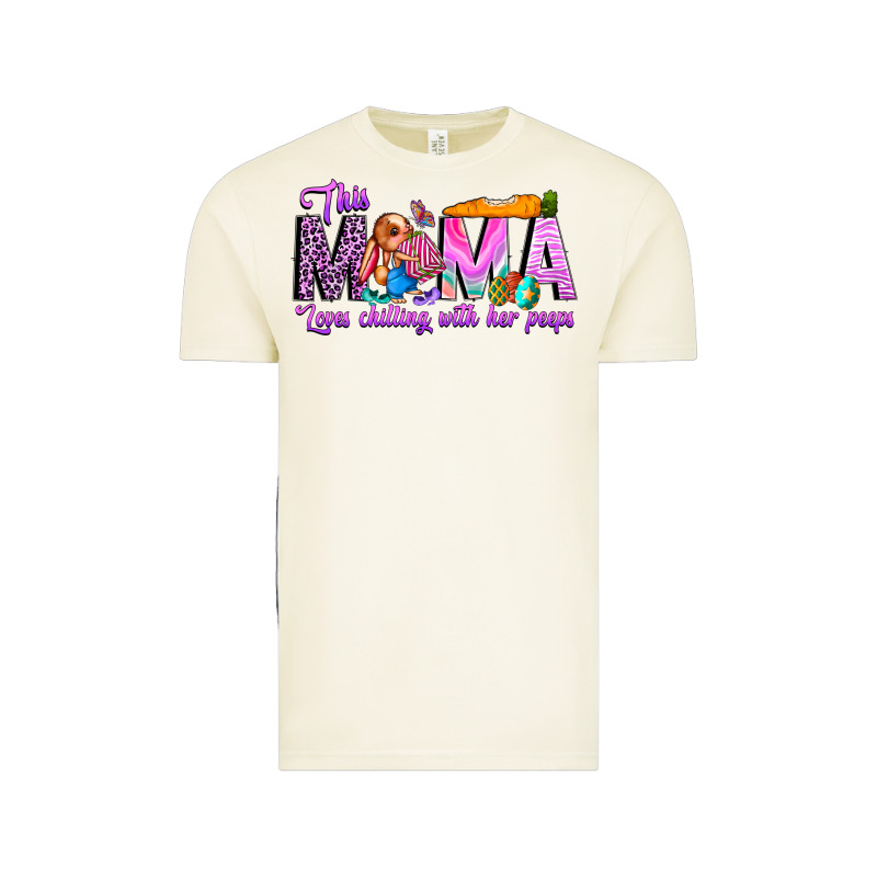 This Mama Is Chilling With Her Vintage Tee by CowhideDigitalArt | Teevron