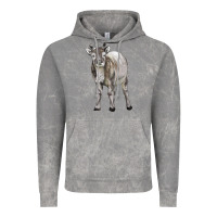 Cloud Rock reindeer fawn deer Vintage Hoodie - LillyAllenDesigns