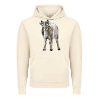 Vintage Artic reindeer fawn deer Vintage Hoodie - LillyAllenDesigns