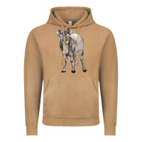 Vintage Camel reindeer fawn deer Vintage Hoodie - LillyAllenDesigns