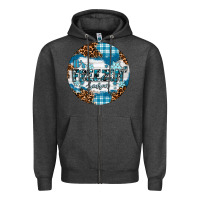 Charcoal Heather It's Freezin' Season Zipper Hoodie - RanaPortraitStore