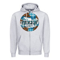 Heather Grey It's Freezin' Season Zipper Hoodie - RanaPortraitStore