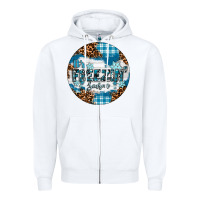 White It's Freezin' Season Zipper Hoodie - RanaPortraitStore