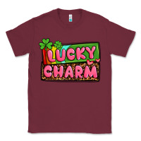Burgundy St. Patrick's lucky charm Classic Tee - OliviaCreatesArt