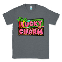 Charcoal Heather St. Patrick's lucky charm Classic Tee - OliviaCreatesArt