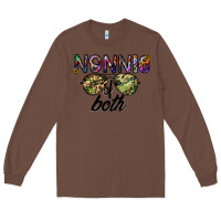 Chestnut nonnie of both Long Sleeve Tee - CowhideDigitalArt