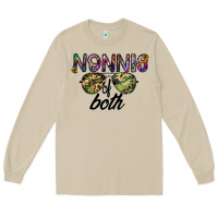 Mushroom nonnie of both Long Sleeve Tee - CowhideDigitalArt