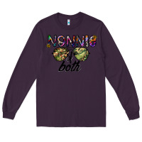 Plum nonnie of both Long Sleeve Tee - CowhideDigitalArt