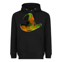 Black leopard witch hat Heavyweight Hoodie - Jasminsmagicworld