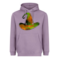 Lavender leopard witch hat Heavyweight Hoodie - Jasminsmagicworld