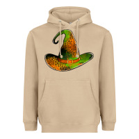 Leopard Witch Hat Heavyweight Hoodie | Teevron