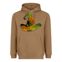 Toasted Coconut leopard witch hat Heavyweight Hoodie - Jasminsmagicworld