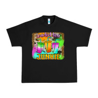 Black Loaded Tea Junkie Urban Heavy Tee - Jasminsmagicworld