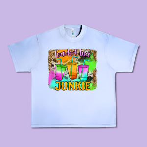 Loaded Tea Junkie Urban Heavy Tee Designed By Jasminsmagicworld