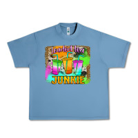 Pebble Blue Loaded Tea Junkie Urban Heavy Tee - Jasminsmagicworld