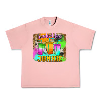 Salmon Loaded Tea Junkie Urban Heavy Tee - Jasminsmagicworld