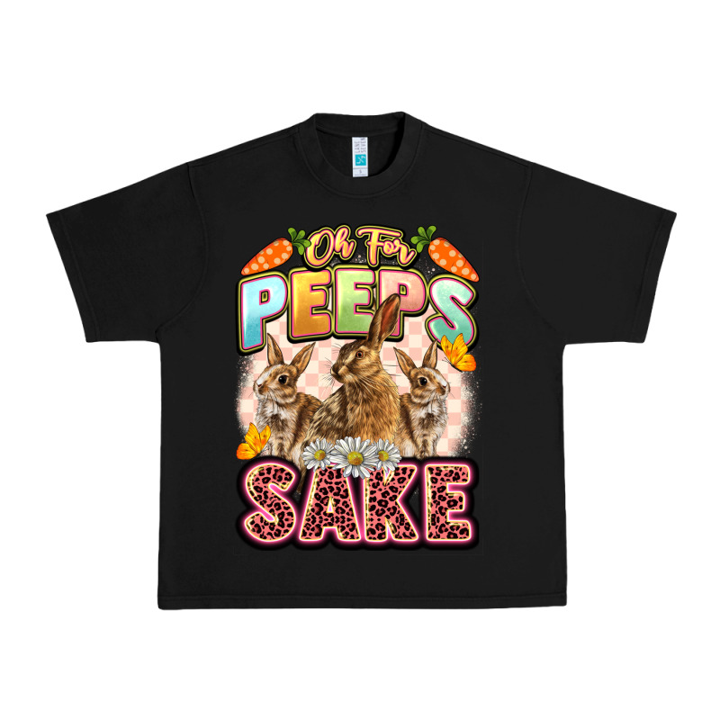 Oh For Peeps Sake Easter Day Urban Heavy Tee by LillyAllenDesigns | Teevron