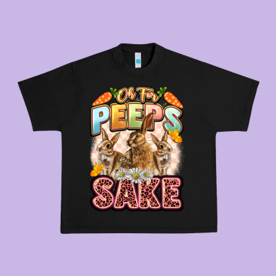 Oh For Peeps Sake Easter Day Urban Heavy Tee Designed By Lillyallendesigns