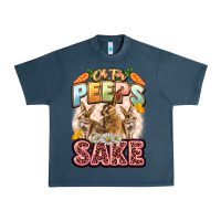 Midnight Navy Oh for peeps sake Easter Day Urban Heavy Tee - LillyAllenDesigns
