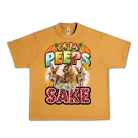 Peanut Butter Oh for peeps sake Easter Day Urban Heavy Tee - LillyAllenDesigns