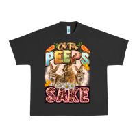 Pigment Black Oh for peeps sake Easter Day Urban Heavy Tee - LillyAllenDesigns