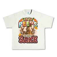 Pistachio Oh for peeps sake Easter Day Urban Heavy Tee - LillyAllenDesigns
