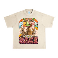 Sandshell Oh for peeps sake Easter Day Urban Heavy Tee - LillyAllenDesigns
