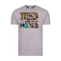 Vintage Zinc Tired As a Mother Vintage Tee - CowhideDigitalArt