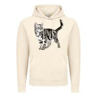 Vintage Artic American Shorthair Cat Vintage Hoodie - LillyAllenDesigns