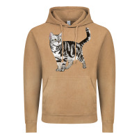 Vintage Camel American Shorthair Cat Vintage Hoodie - LillyAllenDesigns