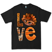 Black thanksgiving with turkey love bbs Premium Tee - BundleAndBundleShop