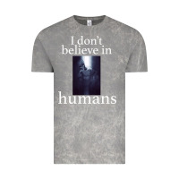 Cloud Rock I don't believe i̇n humans Vintage Tee - Bettercallsaul