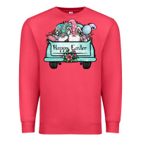 Cardinal easter gnomes truck Premium Sweatshirt - Jasminsmagicworld