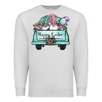Dove Grey easter gnomes truck Premium Sweatshirt - Jasminsmagicworld