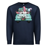 Navy easter gnomes truck Premium Sweatshirt - Jasminsmagicworld