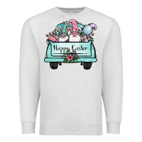 Oatmeal Heather easter gnomes truck Premium Sweatshirt - Jasminsmagicworld
