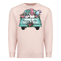 Pale Pink easter gnomes truck Premium Sweatshirt - Jasminsmagicworld