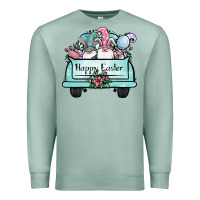 Seafoam easter gnomes truck Premium Sweatshirt - Jasminsmagicworld