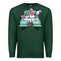 Sports Green easter gnomes truck Premium Sweatshirt - Jasminsmagicworld