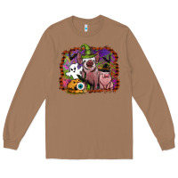 Toasted Coconut halloween pigs Long Sleeve Tee - SublimationCraftShop