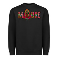 Black madre floral aztec leopard Heavyweight Sweatshirt - Jasminsmagicworld